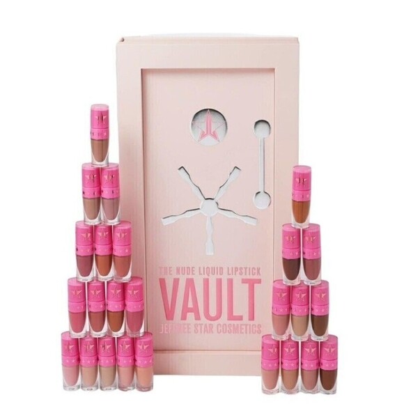 JEFFREE STAR NUDE LIQUID LIPSTICK VAULT 25 SHADES  NEW - Picture 1 of 7